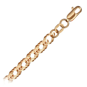 Цепь из золота 585 пробы KRASTSVETMET НЦ 12-203 d.0.60
