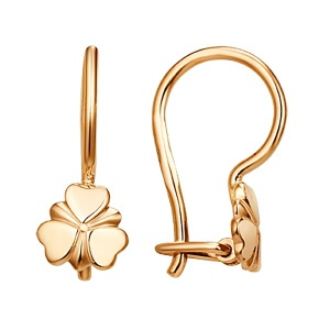 Серьги из золота 585 пробы 013612-1010