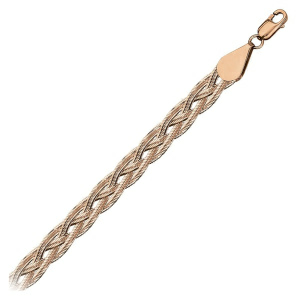 Браслет из золота 585 пробы KRASTSVETMET НБ 12-271 d.0.35