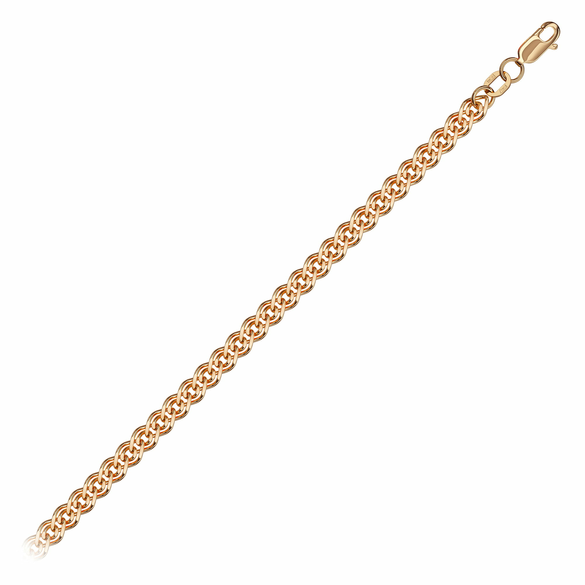 Цепь из золота 585 пробы KRASTSVETMET НЦ 12-200 d.0.60 