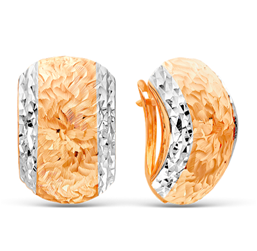 Серьги из золота 585 пробы ТАС-10-1