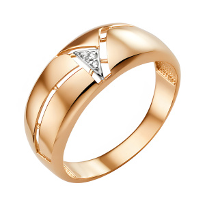 Кольцо из золота 585 пробы DINASTIA 012321-1102