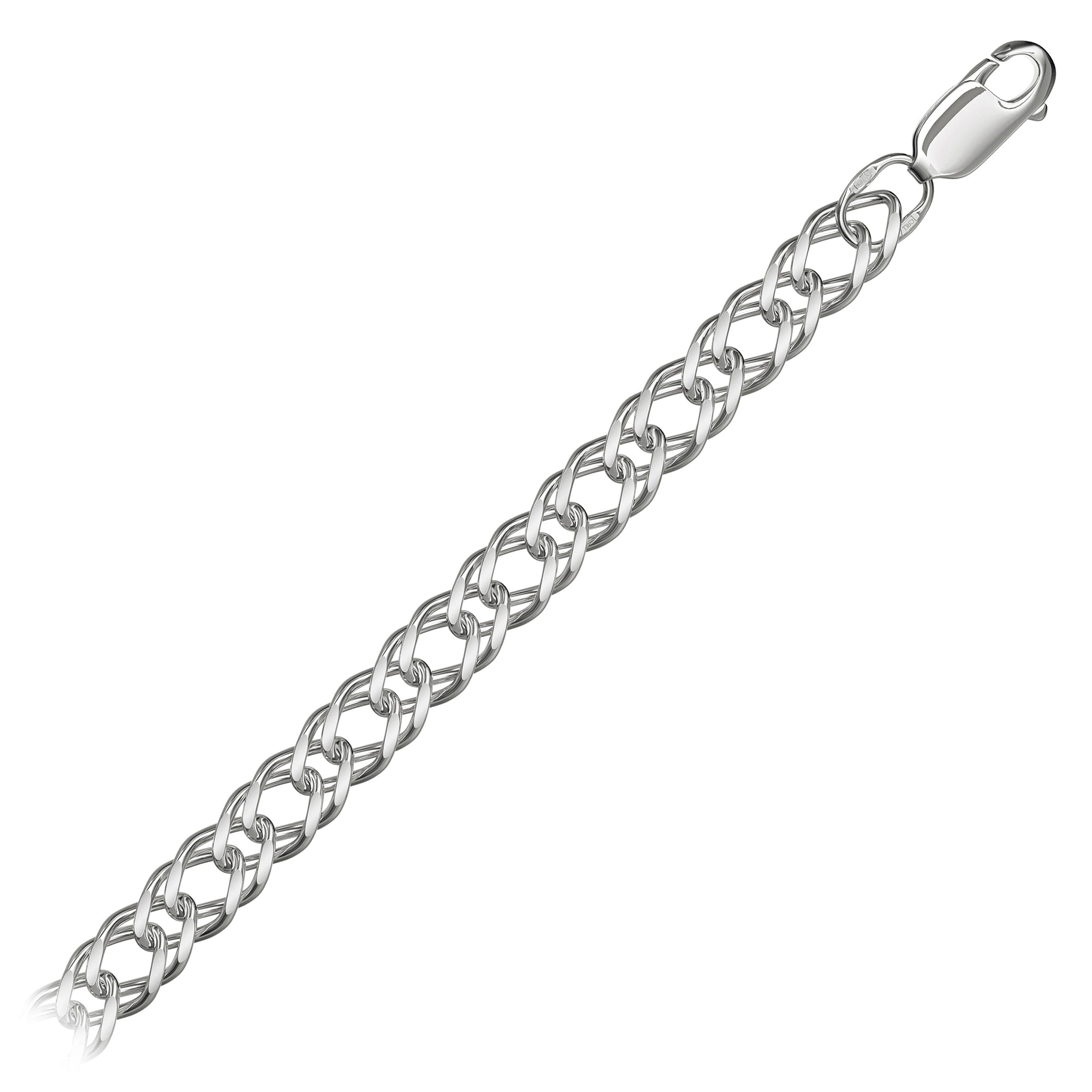 Браслет из серебра 925 пробы KRASTSVETMET НБ 22-076Ю-3 d.1.20 Серебро 925 пр.