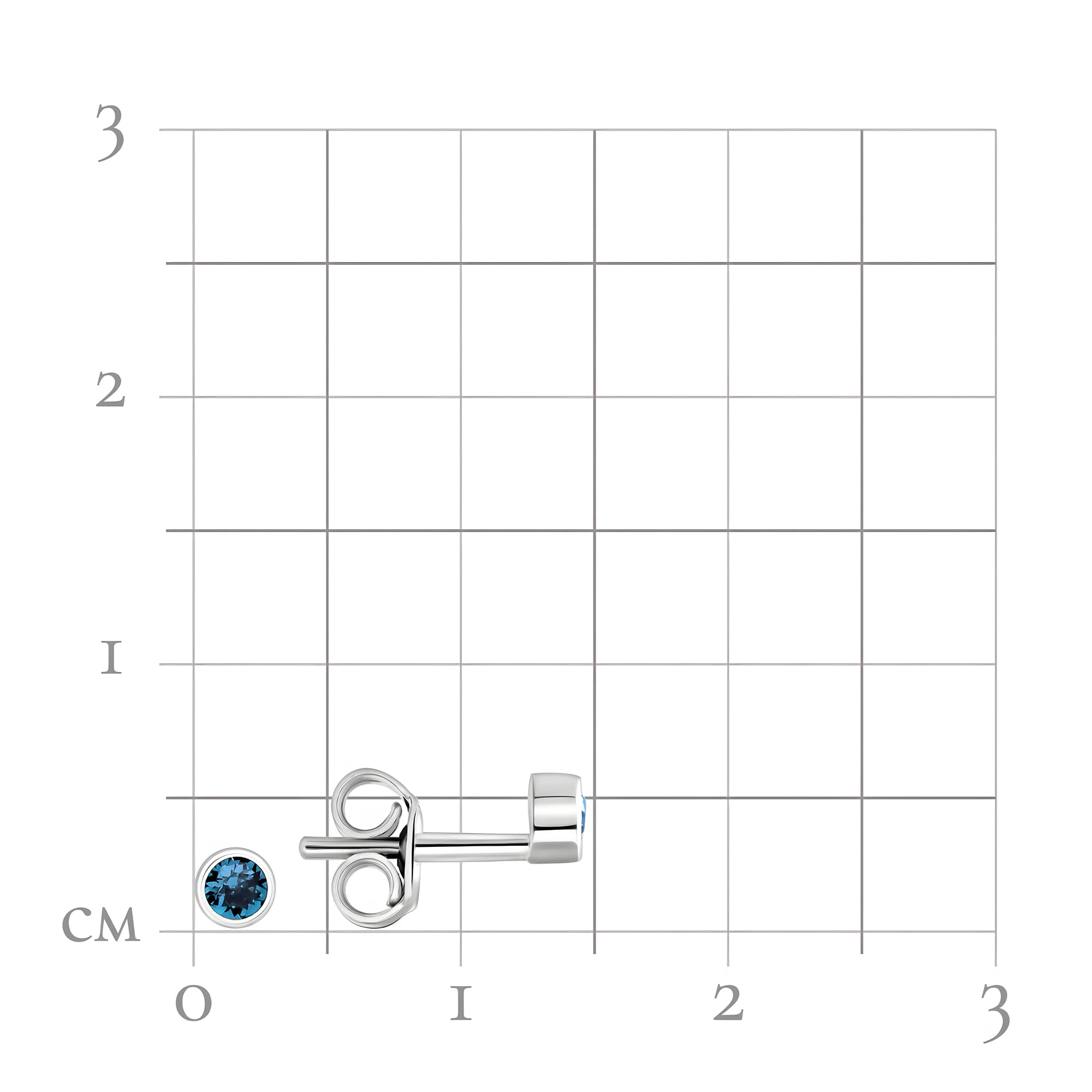 Серьги из серебра 925 пробы с кристаллом swarovski TALANT 12-72-000N-24140 Серебро 925 пр.