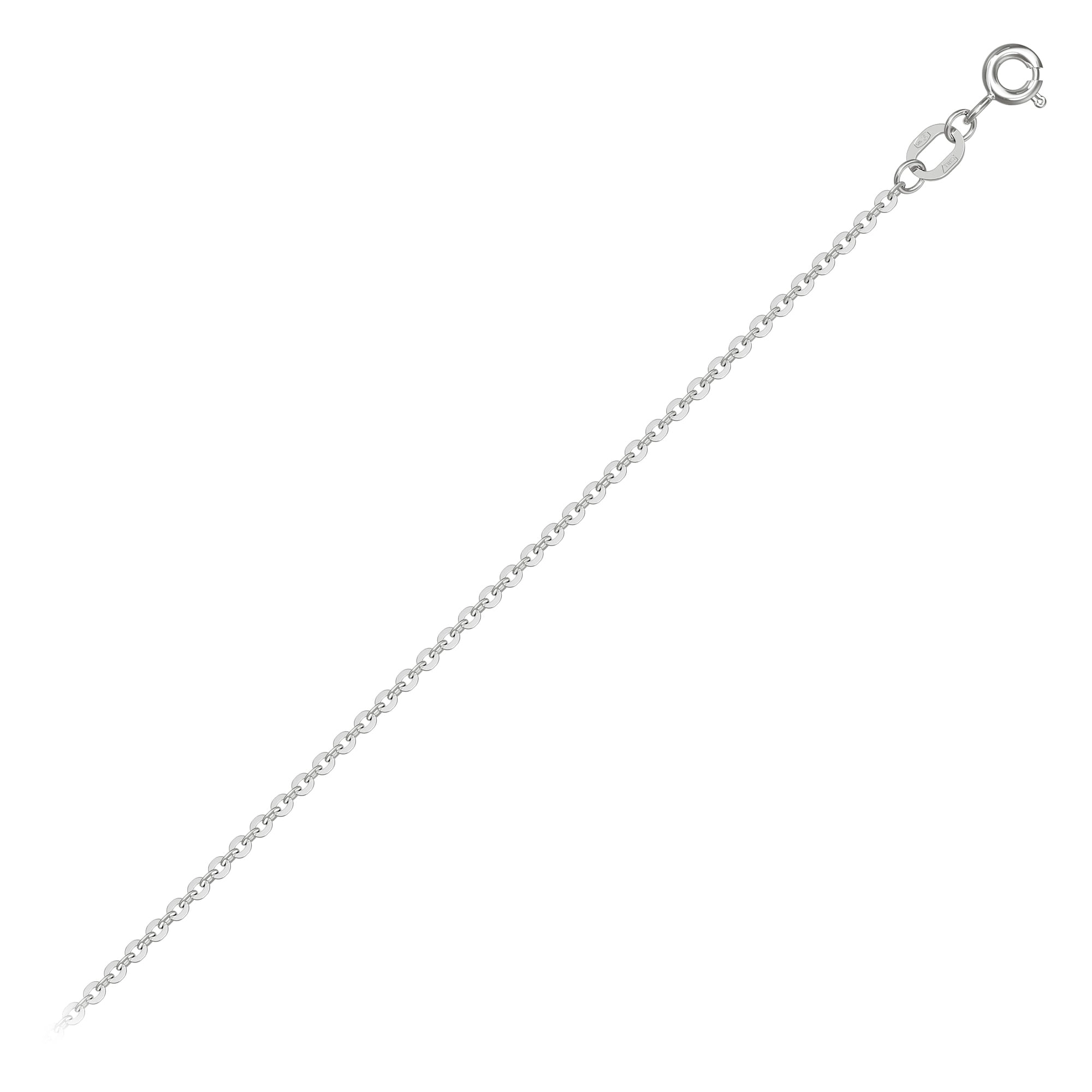 Цепь из серебра 925 пробы KRASTSVETMET НЦ 22-039Ю-3 d.0.35 