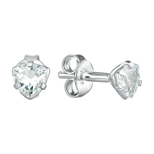 Серьги из серебра 925 пробы с фианитом TALANT 12-72-0001-29606