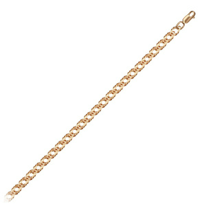 Цепь из золота 585 пробы KRASTSVETMET НЦ 12-203ПГ d.0.70