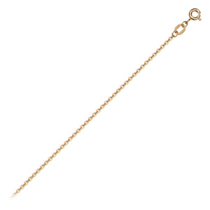 Цепь из золота 585 пробы KRASTSVETMET НЦ 12-039 d.0.35
