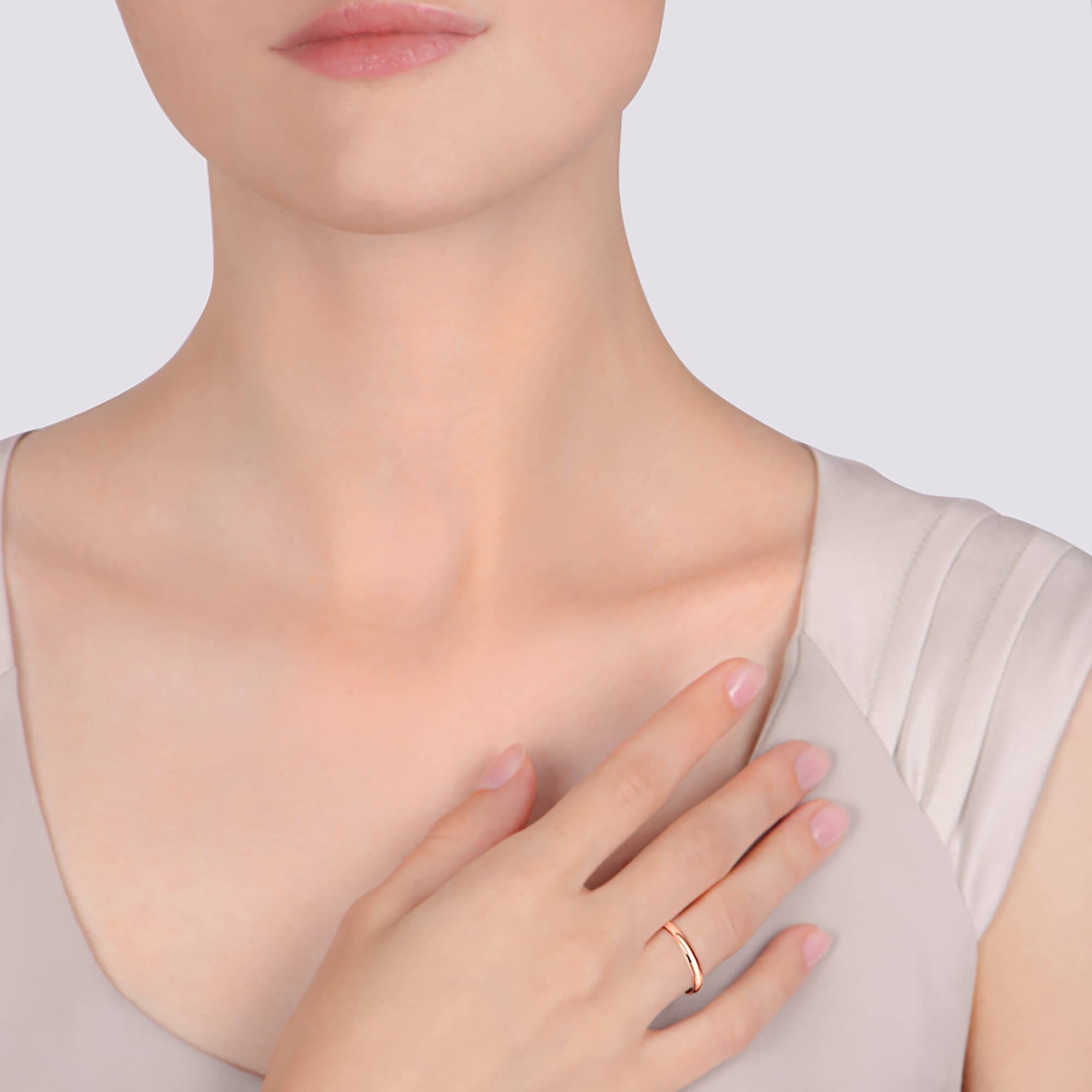 Кольцо из золота 585 пробы KARATOV Т10001009 