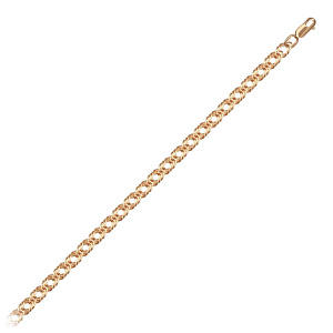 Цепь из золота 585 пробы KRASTSVETMET НЦ 12-203ПГ d.0.70