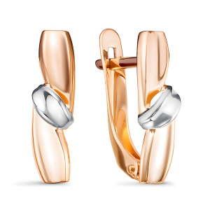 Серьги из золота 585 пробы DEL'TA 2206010