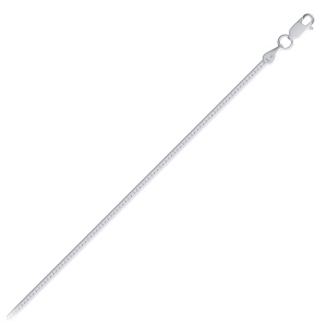 Цепь из серебра 925 пробы KRASTSVETMET НЦ 22-024Ю-3 d.0,40