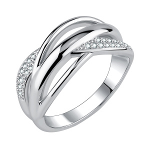 Кольцо из серебра 925 пробы с фианитом TALANT 20-72-0001-15560