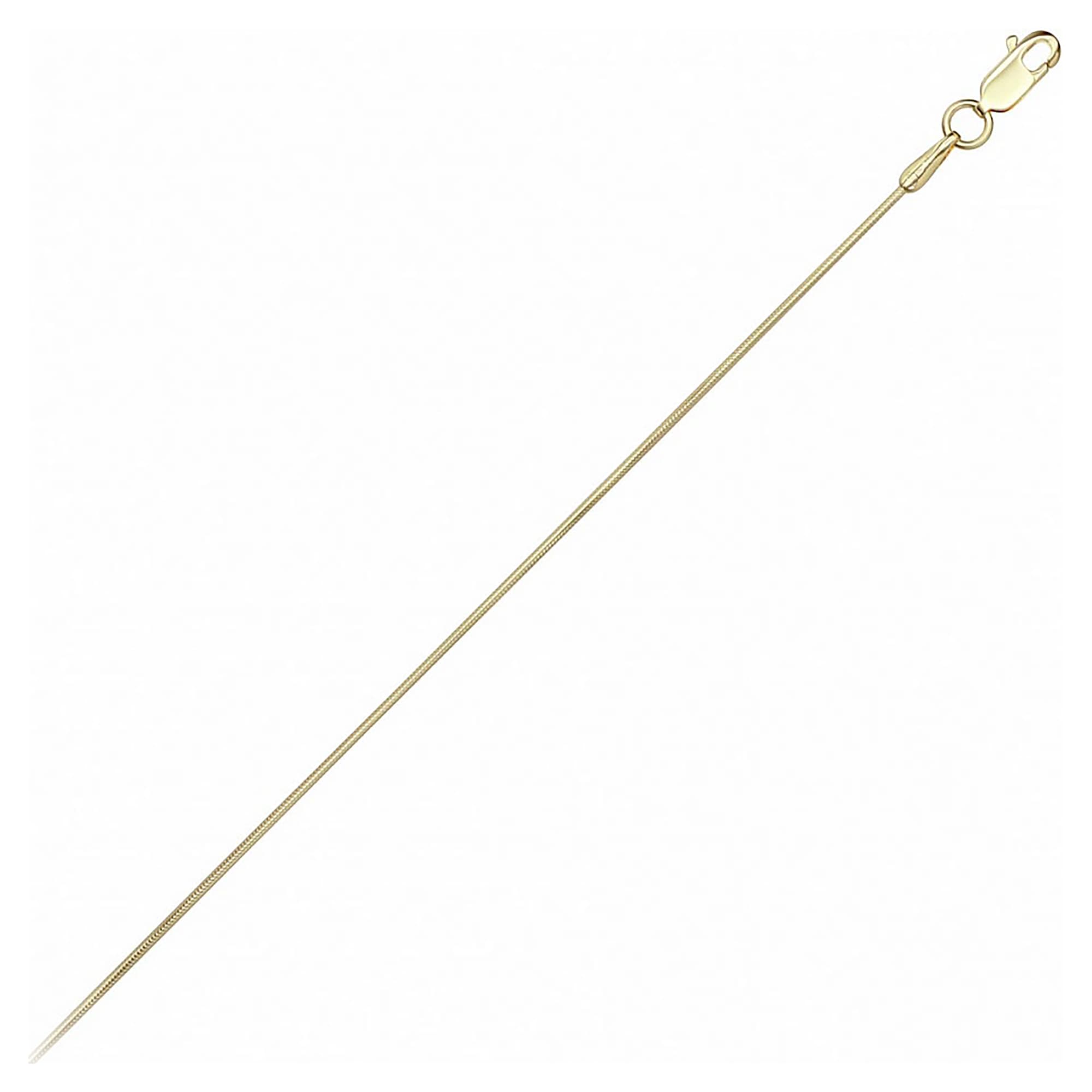 Цепь из золота 585 пробы KRASTSVETMET НЦ 15-078 d.0.20 Золото 585 пр.