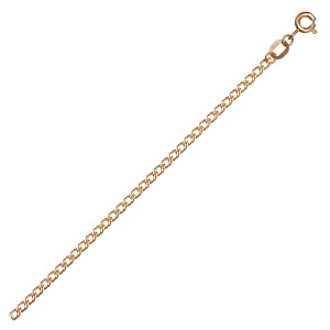 Цепь из золота 585 пробы KRASTSVETMET НЦ 12-076ПГ d.0.35