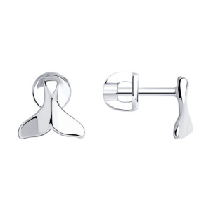 Серьги из серебра 925 пробы SOKOLOV 94025683