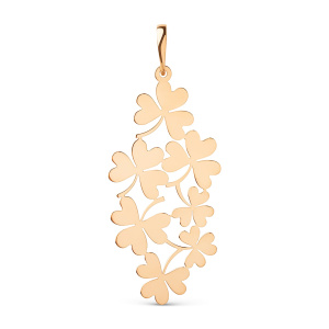 Кулон из золота 585 пробы DINASTIA 501168-1000