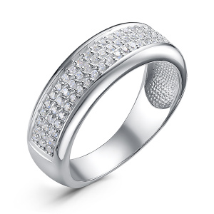 Кольцо из серебра 925 пробы с фианитом DEL'TA с1105816