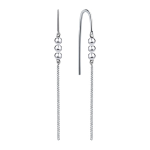 Серьги из серебра 925 пробы TALANT 16-73-0000-33027