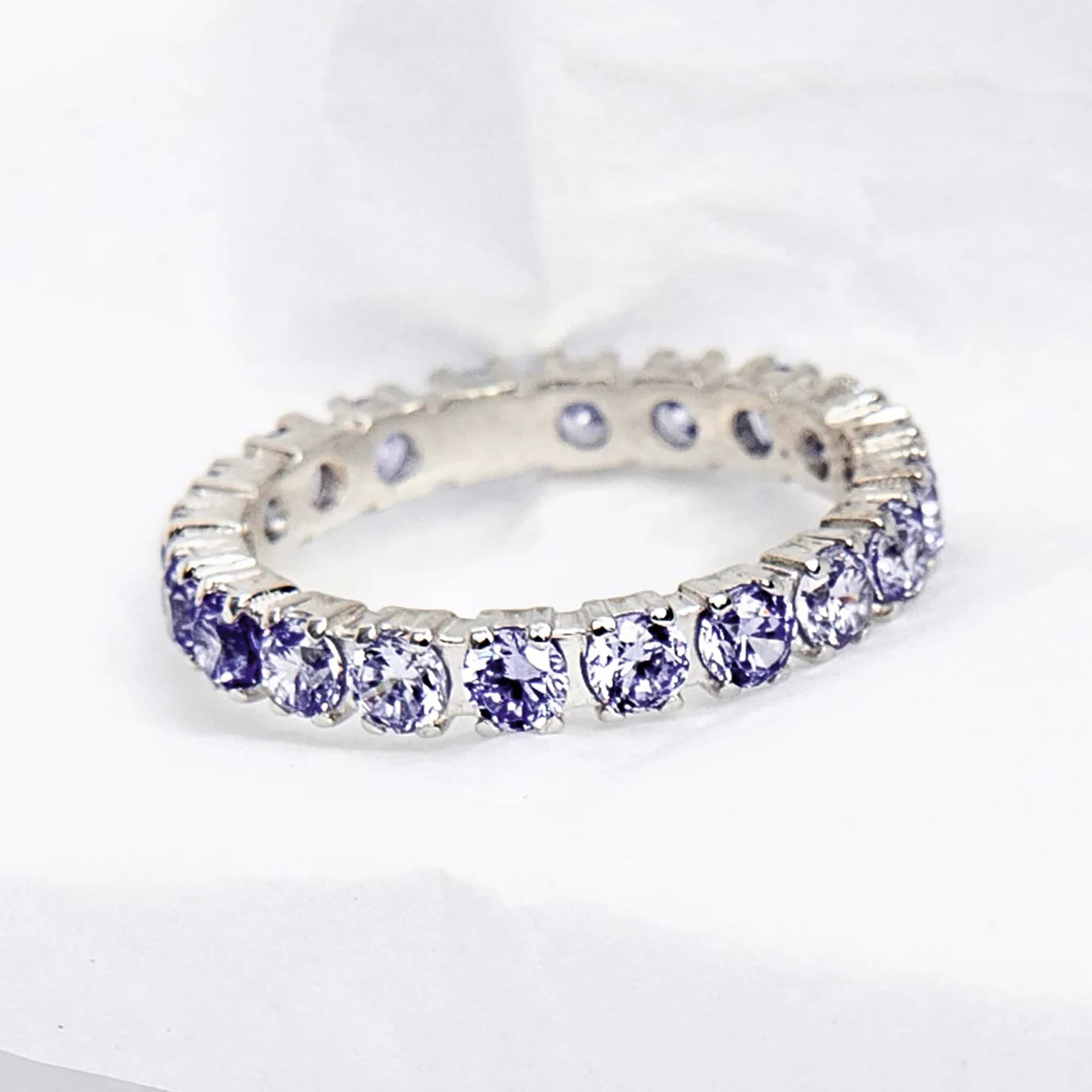 Кольцо из серебра 925 пробы с фианитом COUPLE STUDIO 10201155_Round 