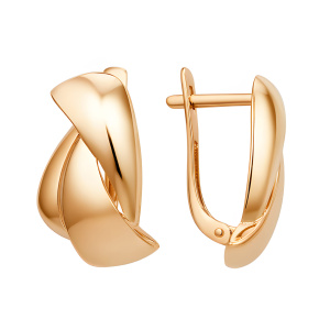 Серьги из золота 585 пробы DINASTIA 009342-1000