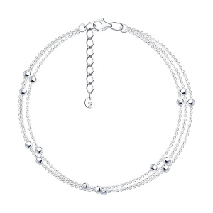 Браслет из серебра 925 пробы SOKOLOV 94051258