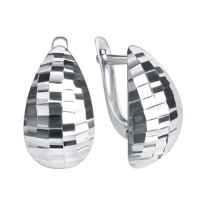Серьги из серебра 925 пробы TALANT 18-73-0000-10010