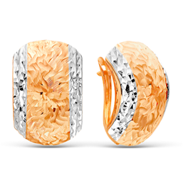 Серьги из золота 585 пробы ТАС-10-1