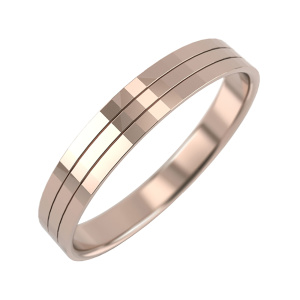 Кольцо из золота 585 пробы GRAF КОЛЬЦОВ ШН24/к