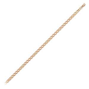 Цепь из золота 585 пробы KRASTSVETMET НЦ 12-203ПГ d.0.50