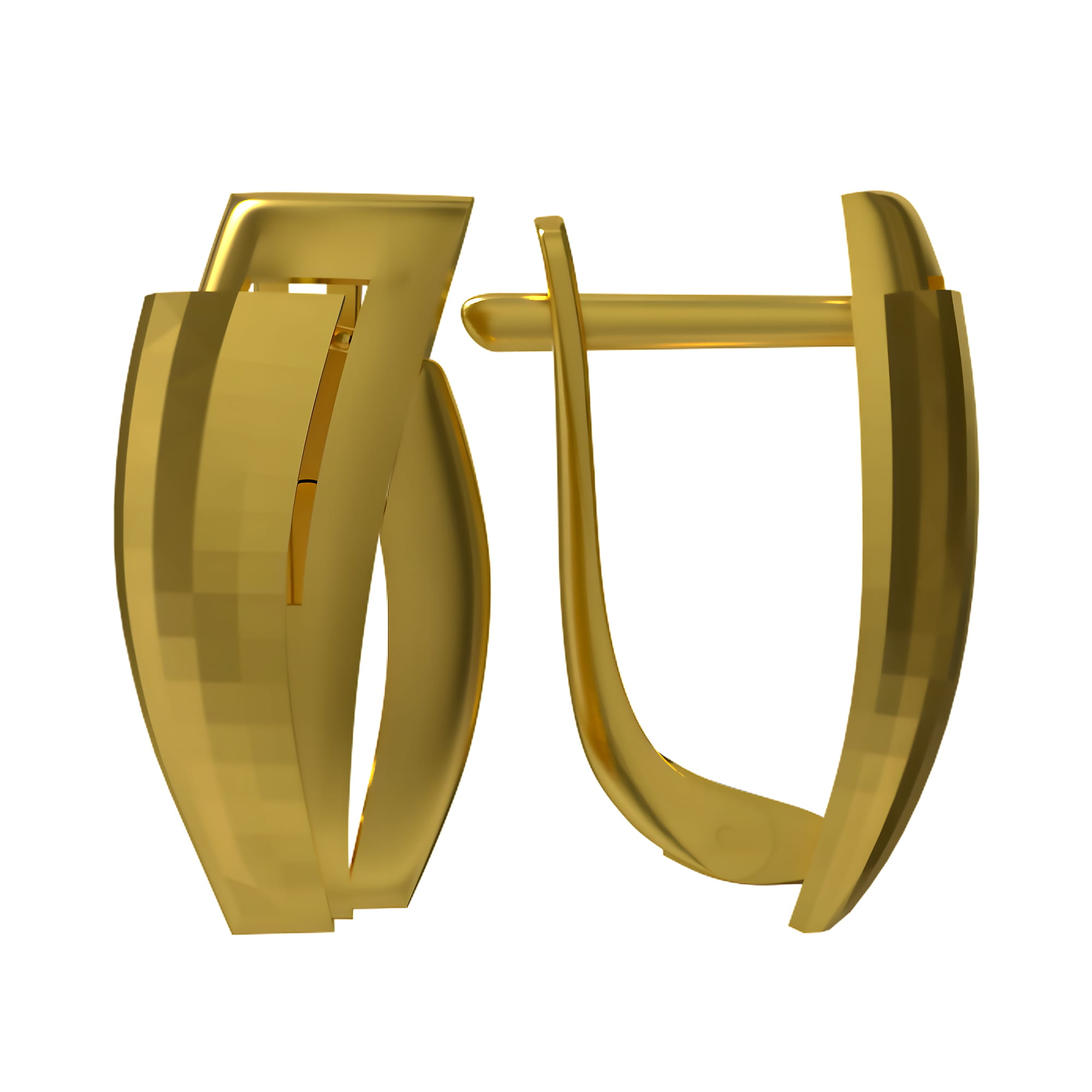 Серьги из золота 585 пробы DINASTIA 009972-1010 Золото 585 пр.