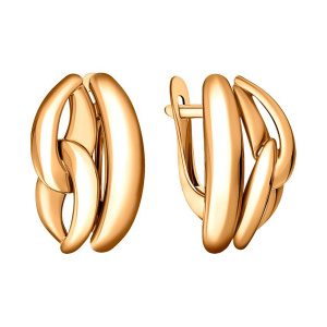 Серьги из золота 585 пробы SANIS 08-207595