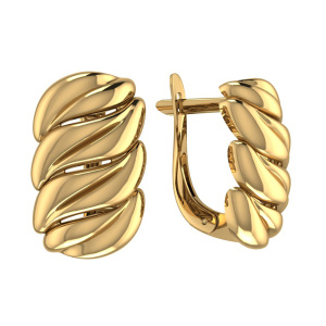 Серьги из золота 585 пробы SANIS 08-209273