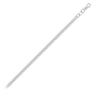 Браслет из серебра 925 пробы KRASTSVETMET НБ 22-023Ю-3  d.0.5