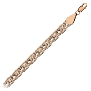 Браслет из золота 585 пробы KRASTSVETMET НБ 12-271 d.0.35