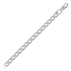 Цепь из серебра 925 пробы KRASTSVETMET НЦ 22-076Ю-3 d.0.70