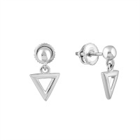 Серьги из серебра 925 пробы SVETLOV И2-478-23-00