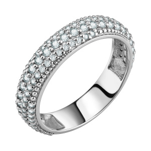 Кольцо из серебра 925 пробы с фианитом TALANT 20-72-0001-15376