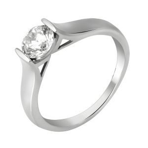 Кольцо из серебра 925 пробы с фианитом SVETLOV 11-0656-23-01