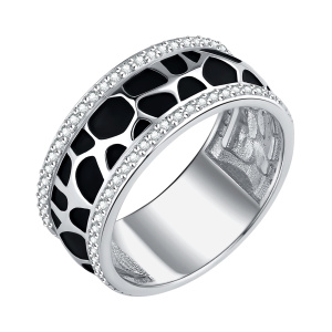 Кольцо из серебра 925 пробы с фианитом TALANT 20-76-0001-15419