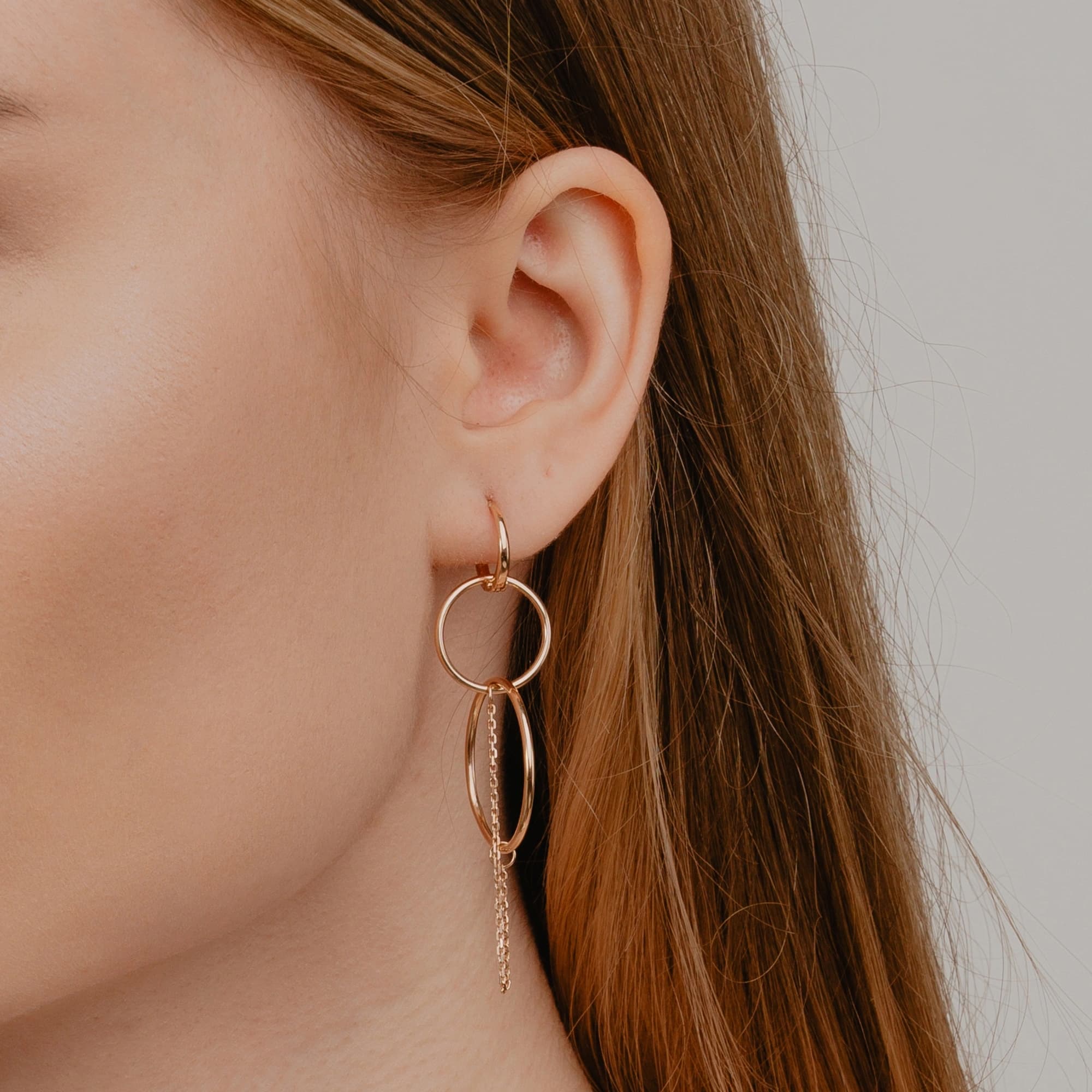 Серьги из золота 585 пробы SANIS 01-205594 Золото 585 пр.