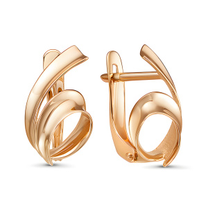 Серьги из золота 585 пробы DEL'TA 2203249