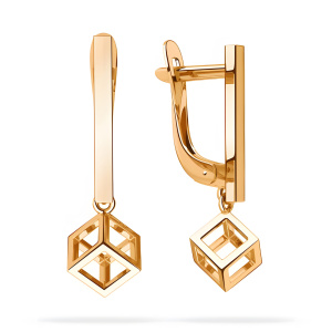Серьги из золота 585 пробы SANIS 08-207183