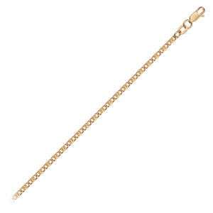 Цепь из золота 585 пробы KRASTSVETMET НЦ 12-046ПГ d.0.50