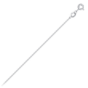 Цепь из серебра 925 пробы KRASTSVETMET НЦ 22-053Ю-3 d.0,30