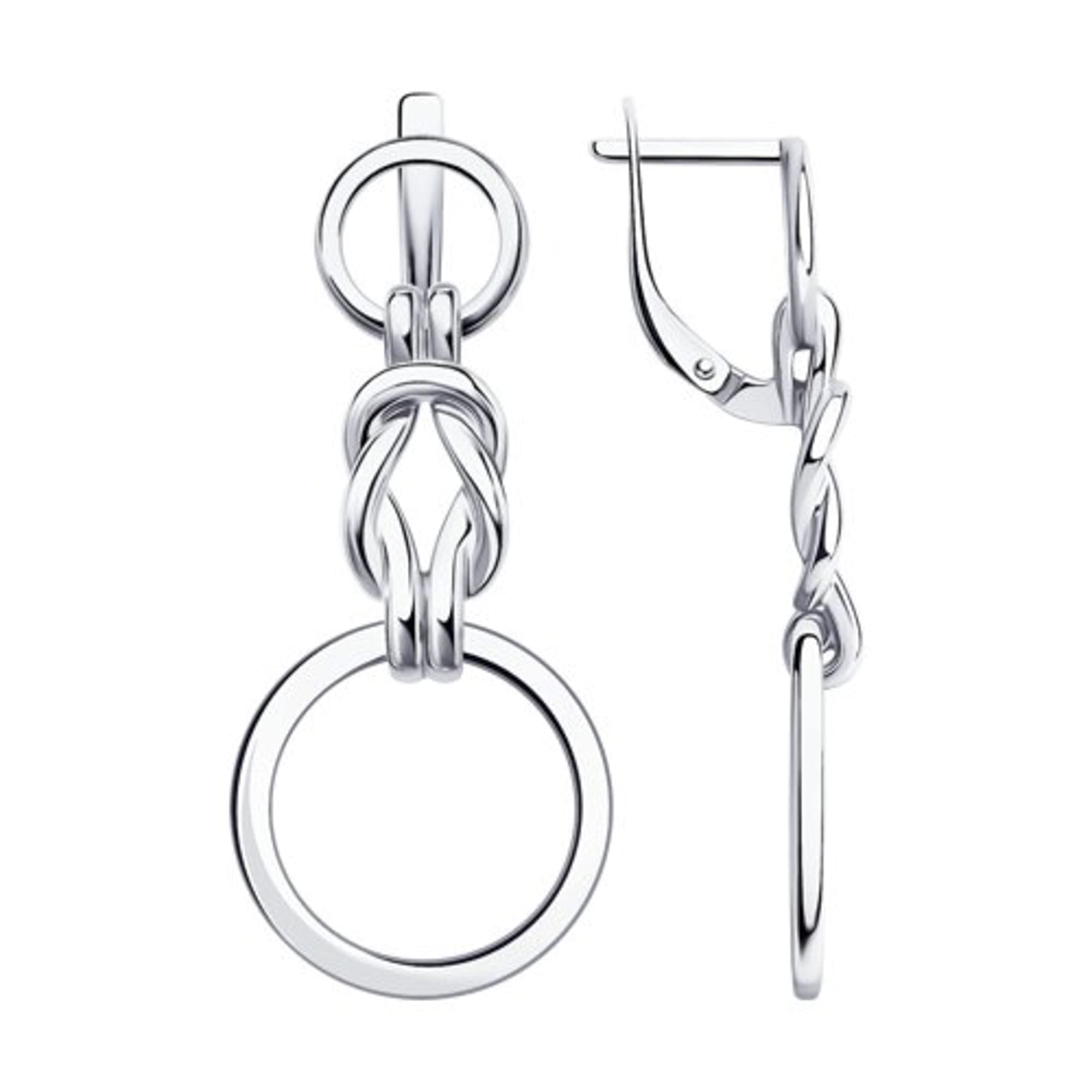 Серьги из серебра 925 пробы SOKOLOV 94024394 Серебро 925 пр.