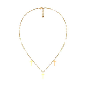 Колье из золота 585 пробы SANIS 01-809174