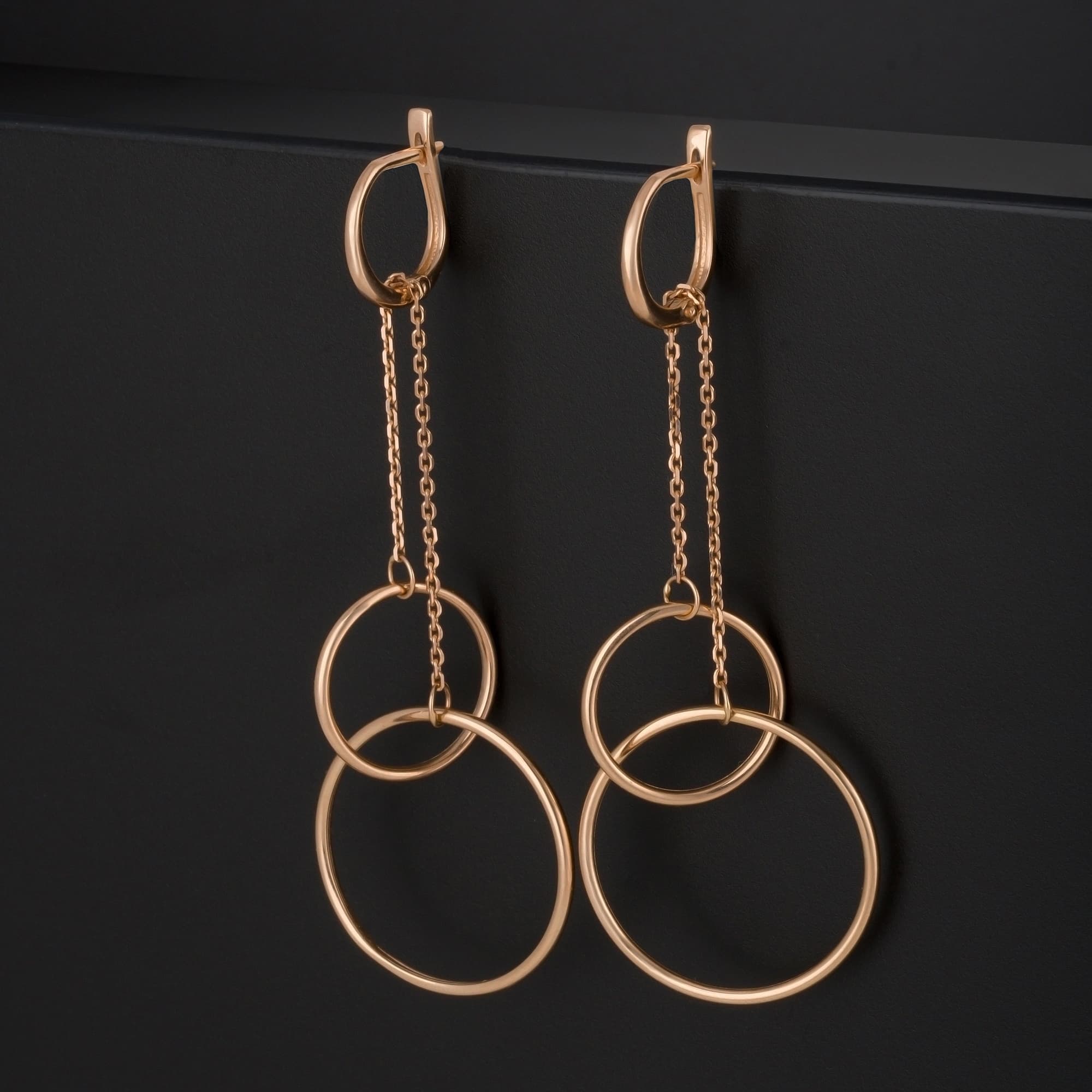 Серьги из золота 585 пробы SANIS 01-205594 Золото 585 пр.