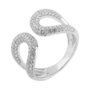 Кольцо из серебра 925 пробы с фианитом SVETLOV И1-514-23-01