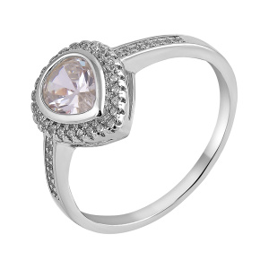 Кольцо из серебра 925 пробы с фианитом SVETLOV И1-455-23-65